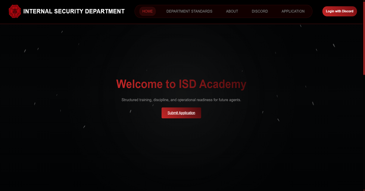 Internal Security Department